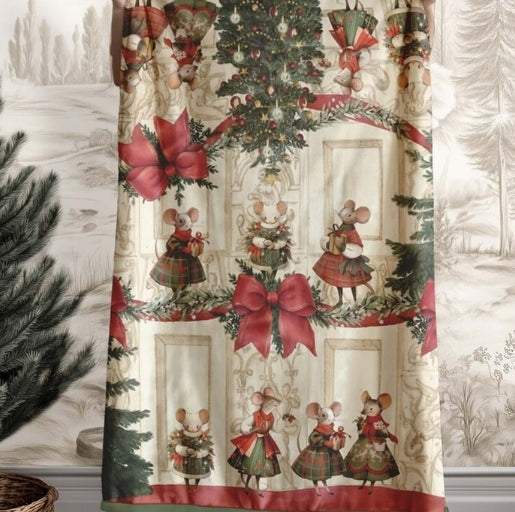 PLAID SHERPA 420GSM "FAVOLA DI NATALE"