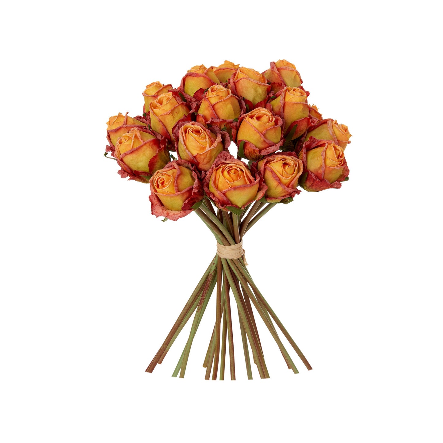 BOUQUET 18 ROSE ARANCIONI