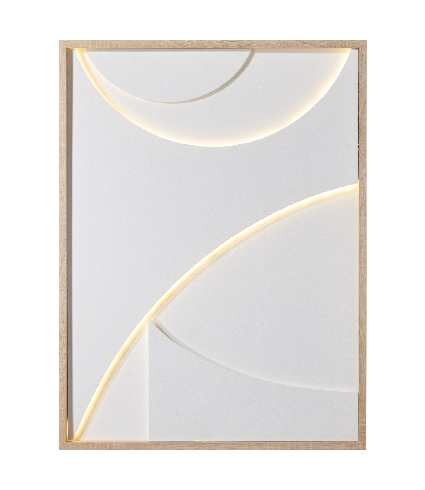 QUADRO LED 75x100 CON CORNICE