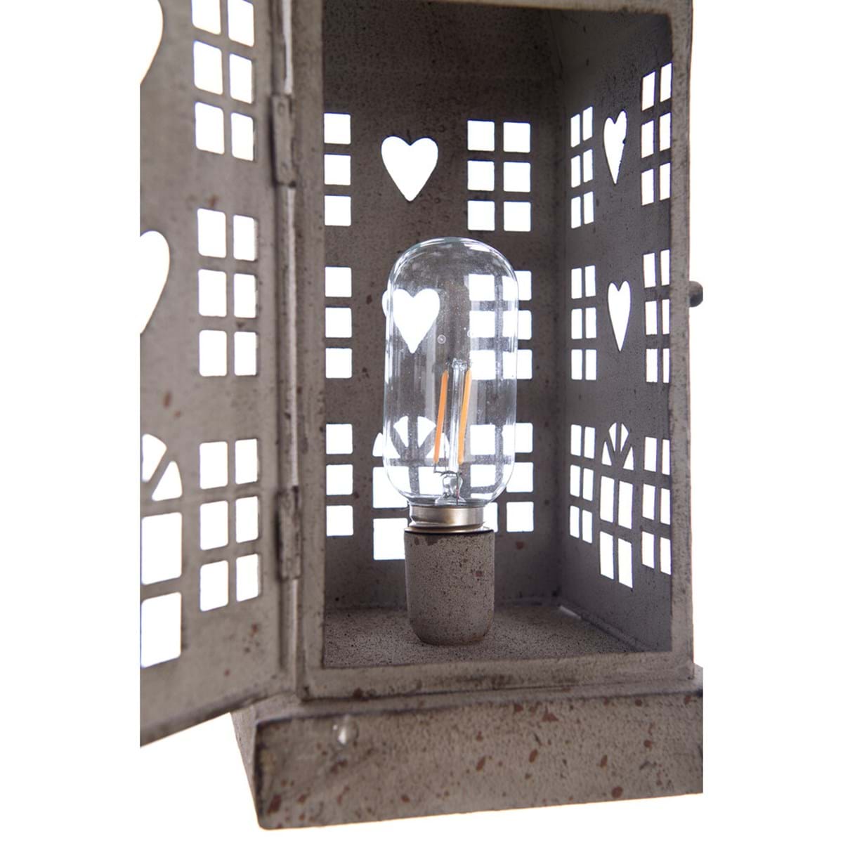 LANTERNA CON LED (2XAA) NON INCLUSE "DULCIS MEMORIA"