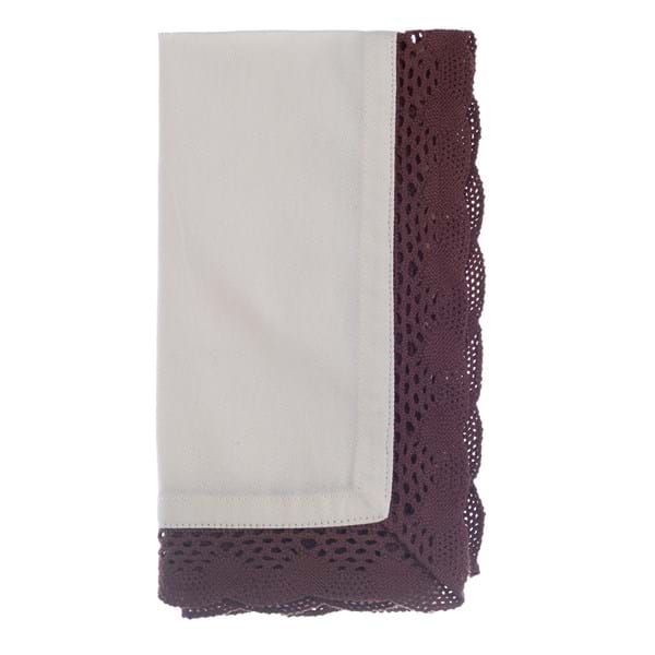 TOVAGLIOLO CON PIZZO "INTRECCI DI SOGNO"