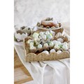 DECORO CESTINO CON UOVA "FIOR DI PASQUA" - Blanc Mariclo Arredamento Italiano Shabby Chic - Foto 1