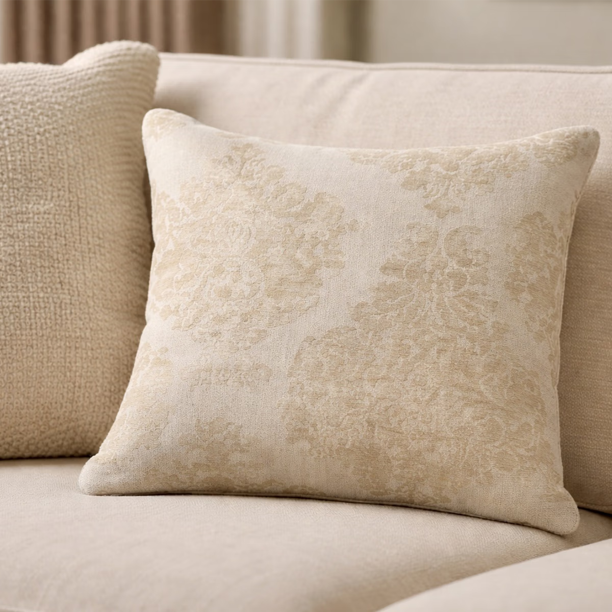 CUSCINO ARREDO IN COTONE "MOZART"