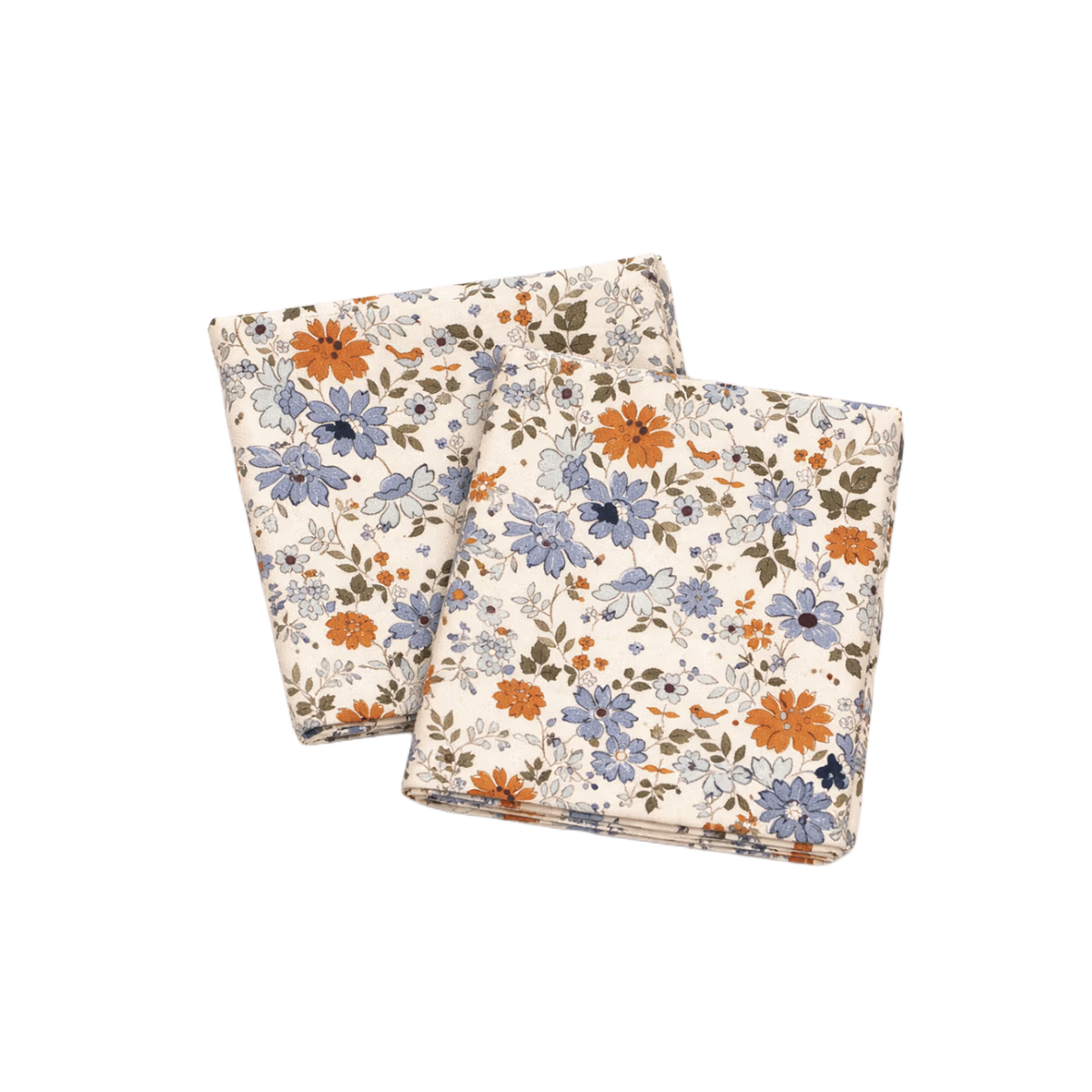 SET DUE TOVAGLIOLI IN COTONE "BLUEBIRD"