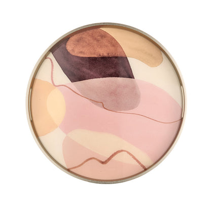 VASSOIO TONDO - DUNE DI SETA