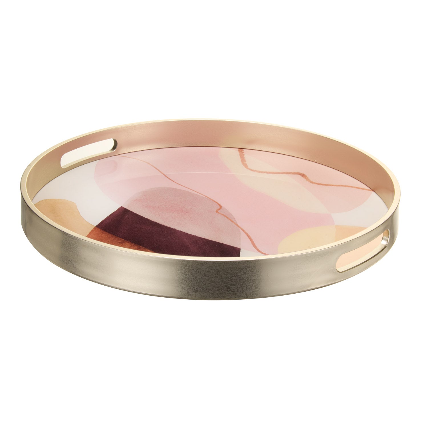 VASSOIO TONDO - DUNE DI SETA