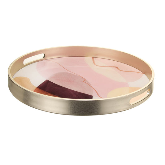 VASSOIO TONDO - DUNE DI SETA