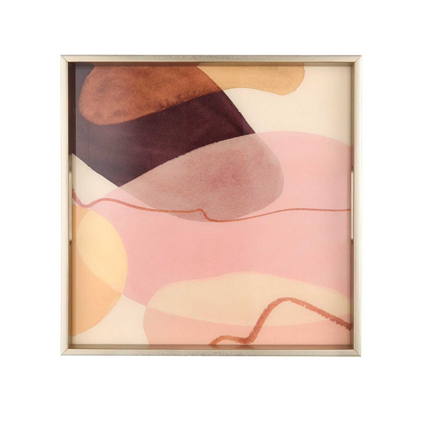 VASSOIO QUADRATO - DUNE DI SETA