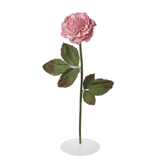 FIORE DECORATIVO CON BASE 115H - ROSA