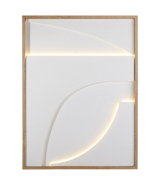 QUADRO LED 75x100 CON CORNICE