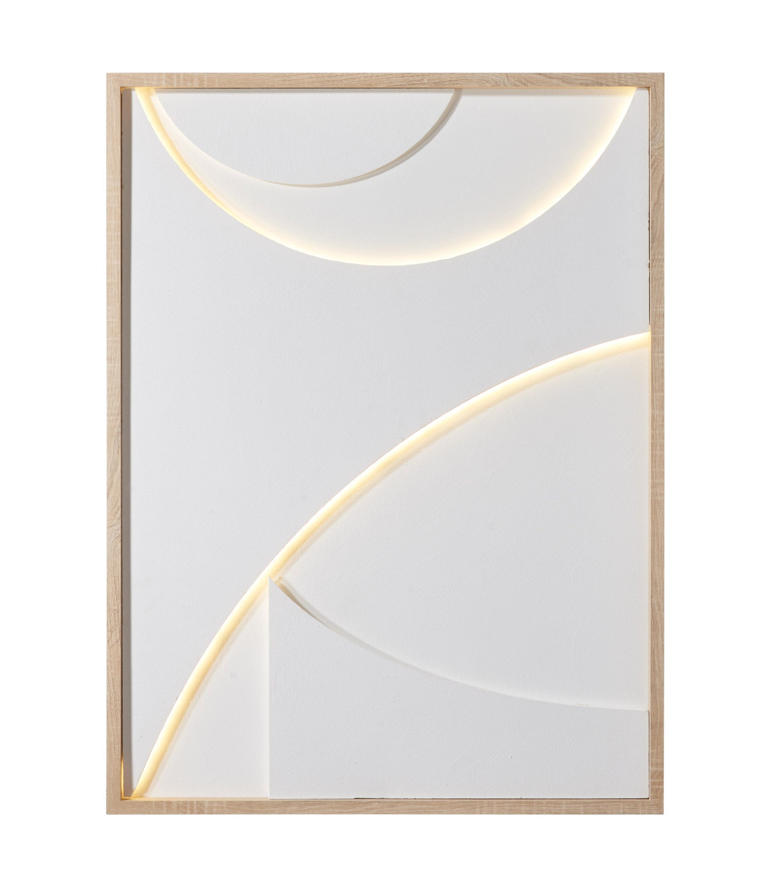 QUADRO LED 75x100 CON CORNICE