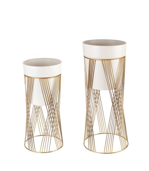 Cache-pot - set 2 pezzi L'Oca Nera - 1S143