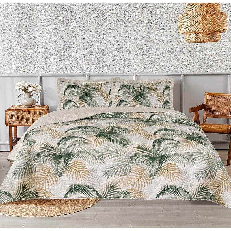 SET TRAPUNTA CON 2 COPRIGUANCIALI "SIMPLE BORDER"