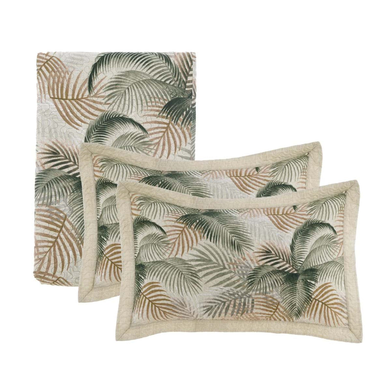 SET TRAPUNTA CON 2 COPRIGUANCIALI "SIMPLE BORDER"