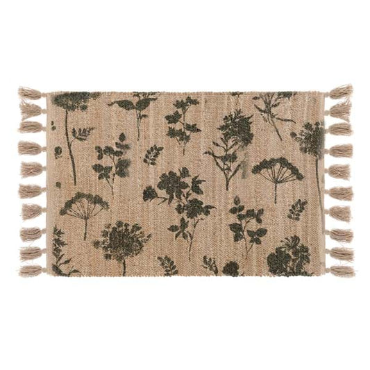 TAPPETO ROTONDO IN JUTA RAJA JUTE COLLECTION