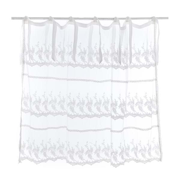 MANTOVANA CON LACCI"DENTELLE" BLANC MARICLO' - Panna