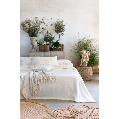 CUSCINO CON PIZZO "DENTELLE" di BLANC MARICLO'
