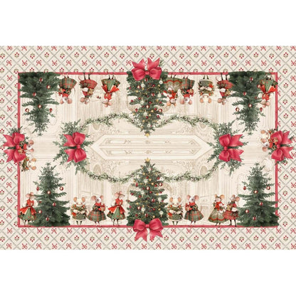 TOVAGLIA "FAVOLA DI NATALE"