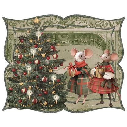 TOVAGLIETTA IN VINILE ASSORTITA "FAVOLA DI NATALE"