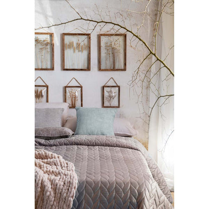 TRAPUNTA MATRIMONIALE 350GSM "MORBIDA VANIGLIA"