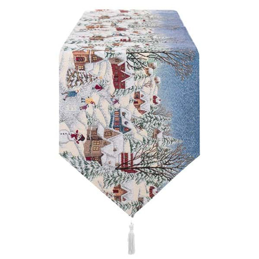 RUNNER GOBELIN NATALE "BORGO ALPINO"