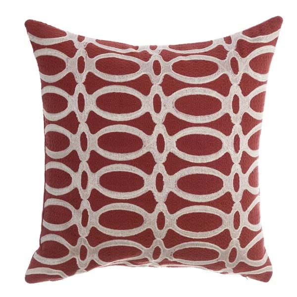 CUSCINO RICAMATO "GEOMETRIKA"