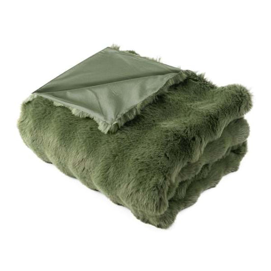 PLAID IN ECO PELLICCIA