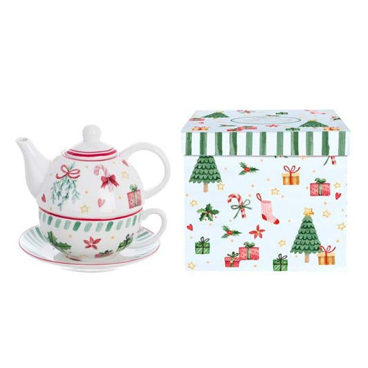 TEIERA 450CC/TAZZA 160CC/PIATTINO "HOLLY & JOLLY"