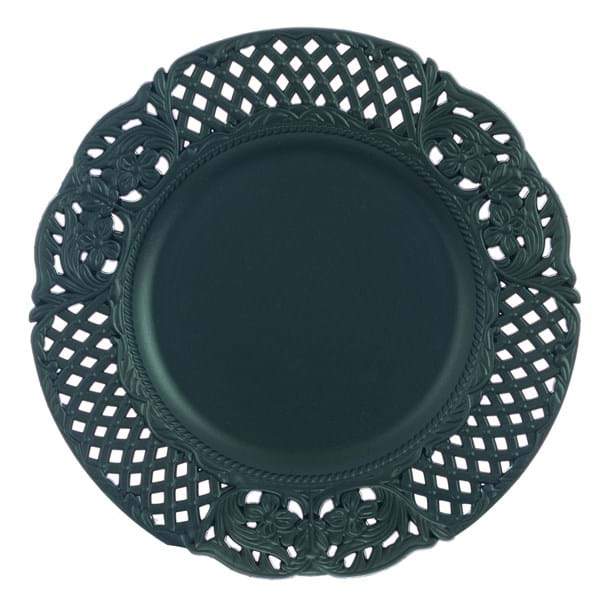 SOTTO PIATTO DECORATIVO "SINFONIA A TAVOLA"