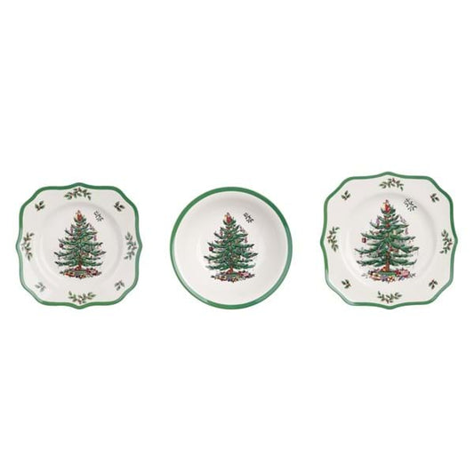 SET 18 PEZZI (PIANO/FONDO/FRUTTA) "ABIES NATALIS"