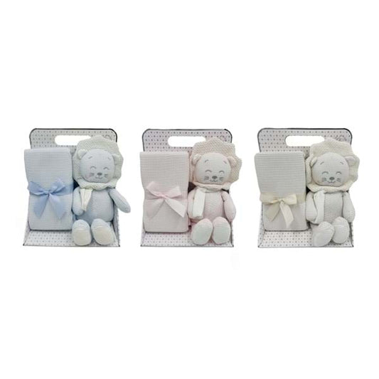 COPERTINA CON PUPAZZO ASS.IN SCATOLA