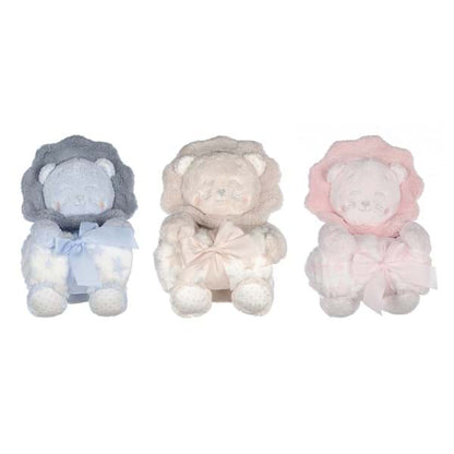 PLAID CON PUPAZZO ASS.IN SCATOLA