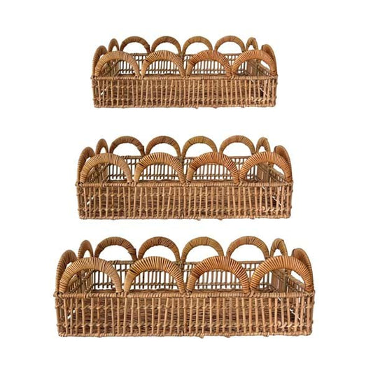 SET/3 VASSOI "DAPHNE" - Blanc Mariclo Arredamento Italiano Shabby Chic - Foto 1