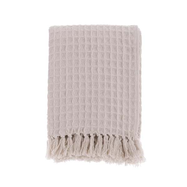 COPRITUTTO CON FRANGE "CIELO DI COTONE"