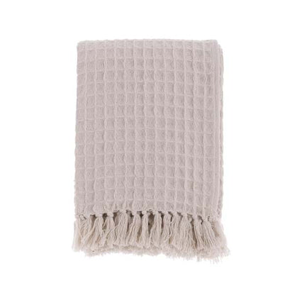 COPRITUTTO CON FRANGE "CIELO DI COTONE"