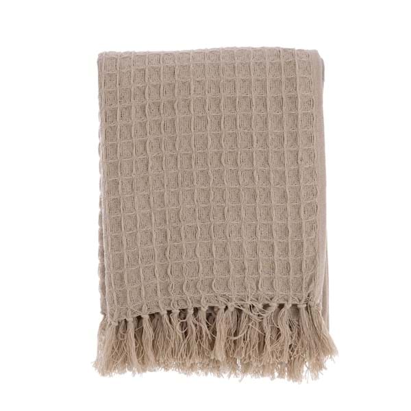 COPRITUTTO CON FRANGE "CIELO DI COTONE"