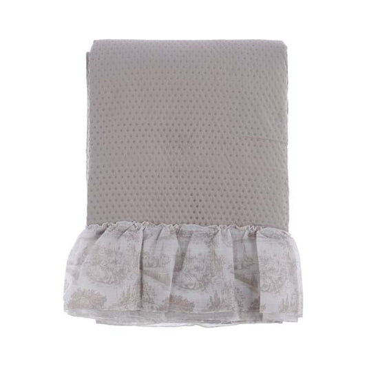 TRAPUNTA MATRIMONIALE CON GALA TOILE DE JOUY - Blanc Mariclo Arredamento Italiano Shabby Chic - Foto 1