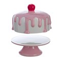 ALZATINA CON CLOCHE DELITIAE COLLECTION - Blanc Mariclo Arredamento Italiano Shabby Chic - Foto 1