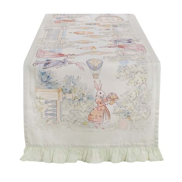 RUNNER CON GALA 5CM ROCOCO COLLECTION - Blanc Mariclo Arredamento Italiano Shabby Chic - Foto 1