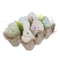 DECORO CESTINO CON UOVA "FIOR DI PASQUA" - Blanc Mariclo Arredamento Italiano Shabby Chic - Foto 2
