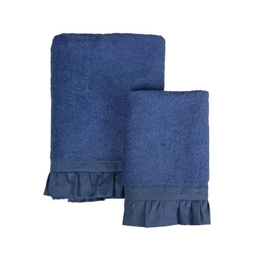 COPPIA ASCIUGAMANO + OSPITE 450GSM "SOGNO"