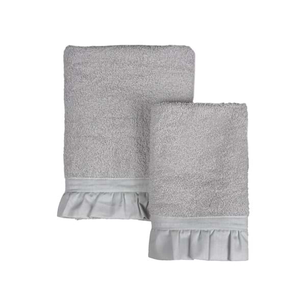 COPPIA ASCIUGAMANO + OSPITE 450GSM "SOGNO"