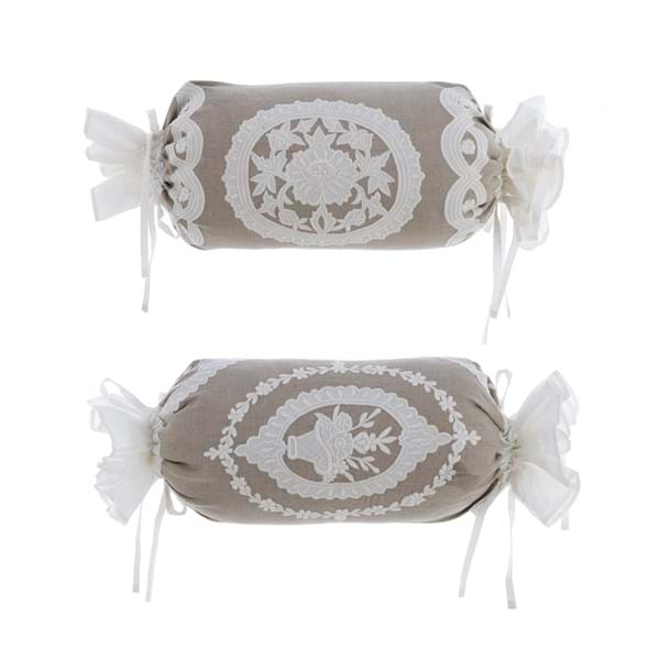 CUSCINO CARAMELLA ASSORTITO "BREZZA DI SANGALLO" - Blanc Mariclo Arredamento Italiano Shabby Chic - Foto 1