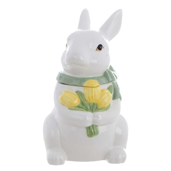 CONTENITORE CONIGLIETTO "VICHY COLLECTION" - Blanc Mariclo Arredamento Italiano Shabby Chic - Foto 1