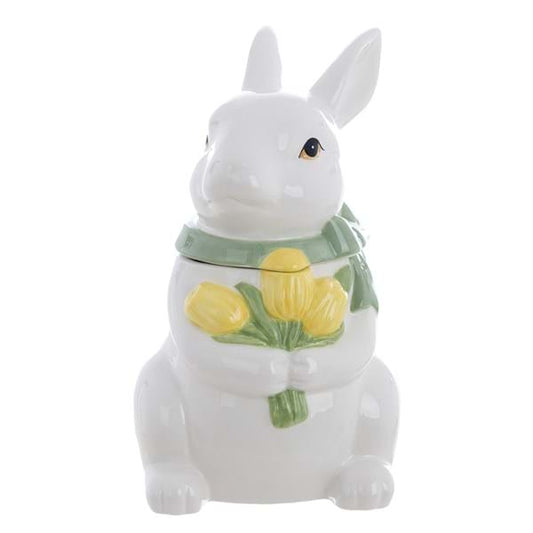 CONTENITORE CONIGLIETTO "VICHY COLLECTION" - Blanc Mariclo Arredamento Italiano Shabby Chic - Foto 1