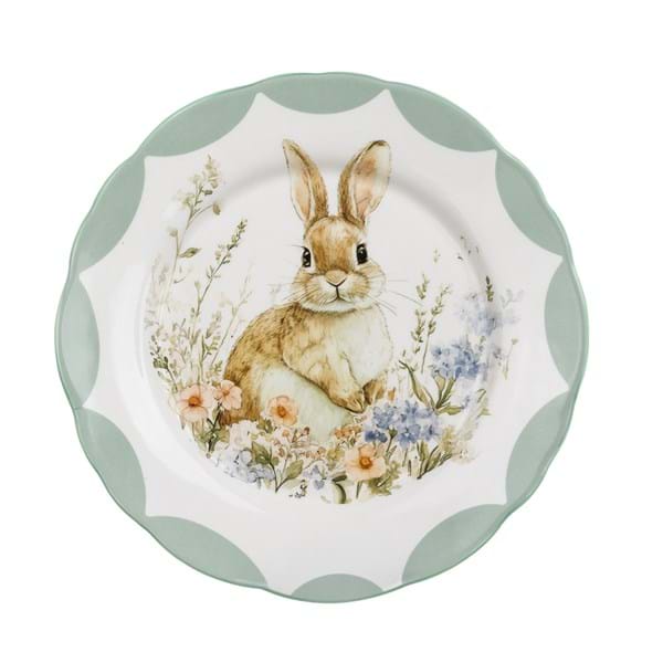 PIATTO DESSERT "VICHY COLLECTION" - Blanc Mariclo Arredamento Italiano Shabby Chic - Foto 1