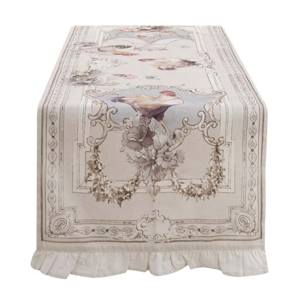 RUNNER CON GALA 5CM "COCO" - Blanc Mariclo Arredamento Italiano Shabby Chic - Foto 3