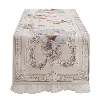 RUNNER CON GALA 5CM "COCO" - Blanc Mariclo Arredamento Italiano Shabby Chic - Foto 3