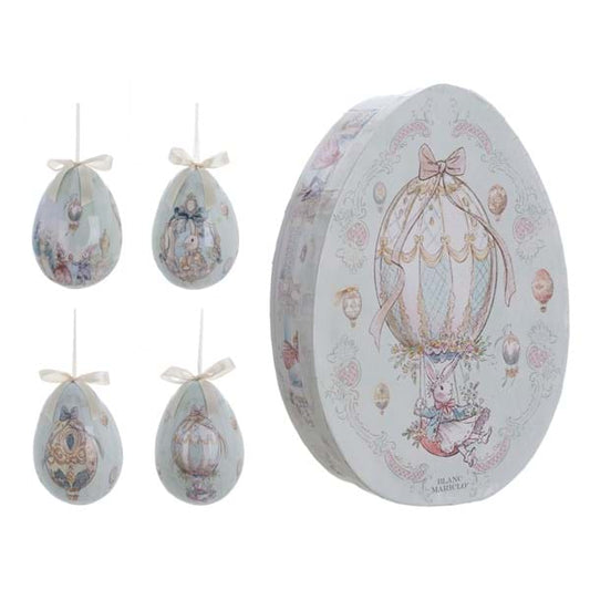 SCATOLA REGALO CON 8 DECORI ASS. "ROCOCO COLLECTION"