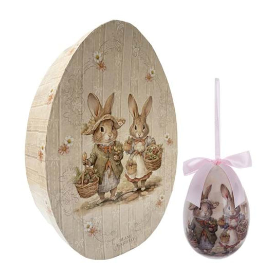 SCATOLA REGALO CON 8 DECORI "UOVA INCANTATE"